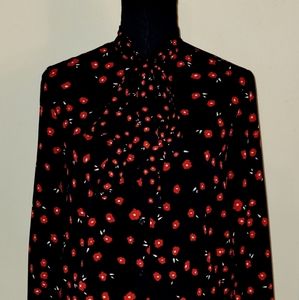 French Connection Tie-Neck Top